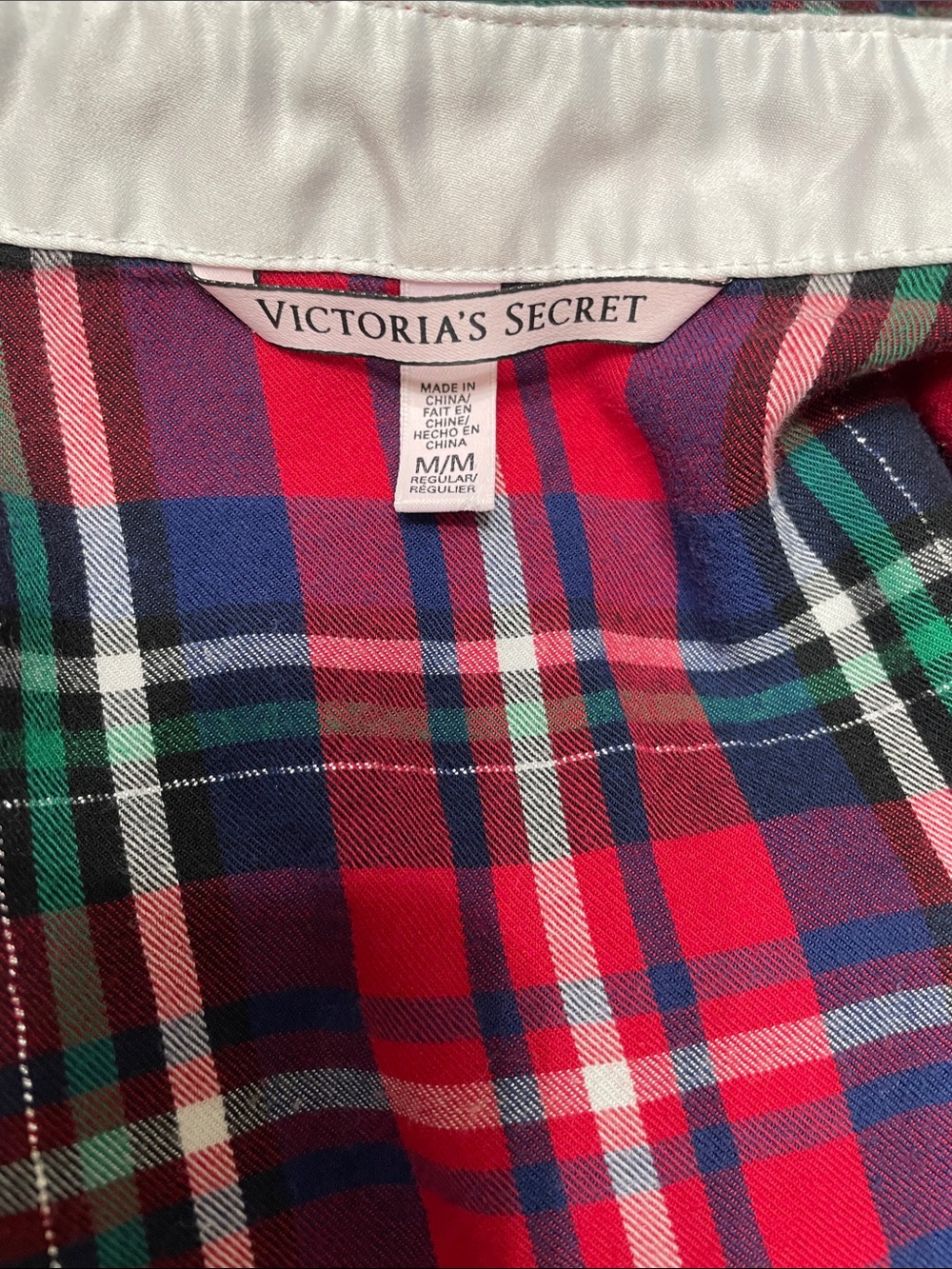 Victoria's Secret Red Plaid pajama set - Picture 4 of 6